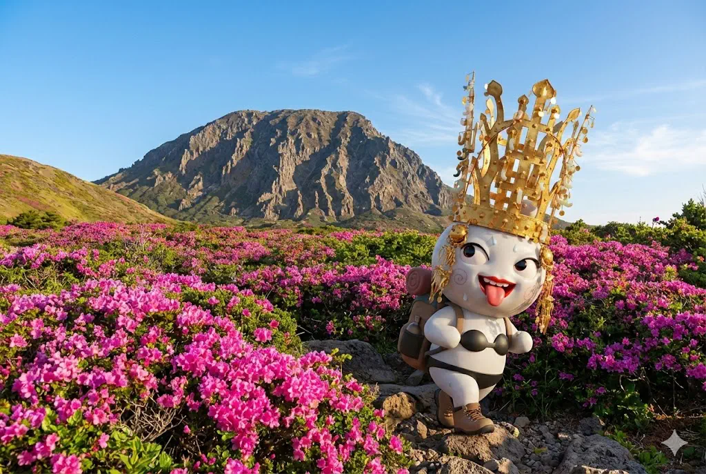 김떡맨-한라산등반